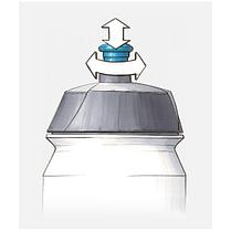 Велофляга Shiva 750мл transparent with scale (прозрачная с делениями); Нидерланды, фото 3