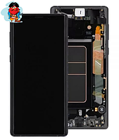 Экран для Samsung Galaxy Note 9 (SM-N960) с тачскрином, цвет: черный оригинальный