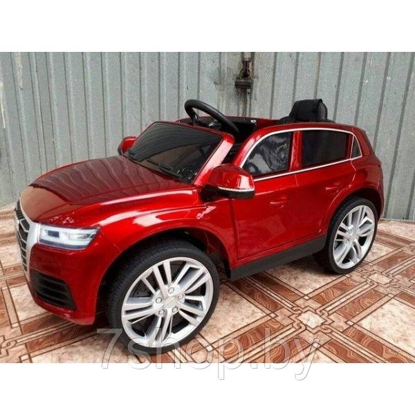 Детский электромобиль WINGO AUDI Q5 LUX (Лицензионная модель) Красный лакированный - фото 2 - id-p114906285