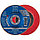 Круг (диск) шлифовальный торцевой лепестковый 115 мм POLIFAN PFC 115 CO-FREEZE 36 SG INOX, Pferd, Германия, фото 2