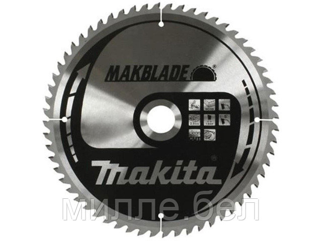 Диск пильный 355х30 мм 40 зуб. по дереву MAKFORCE MAKITA