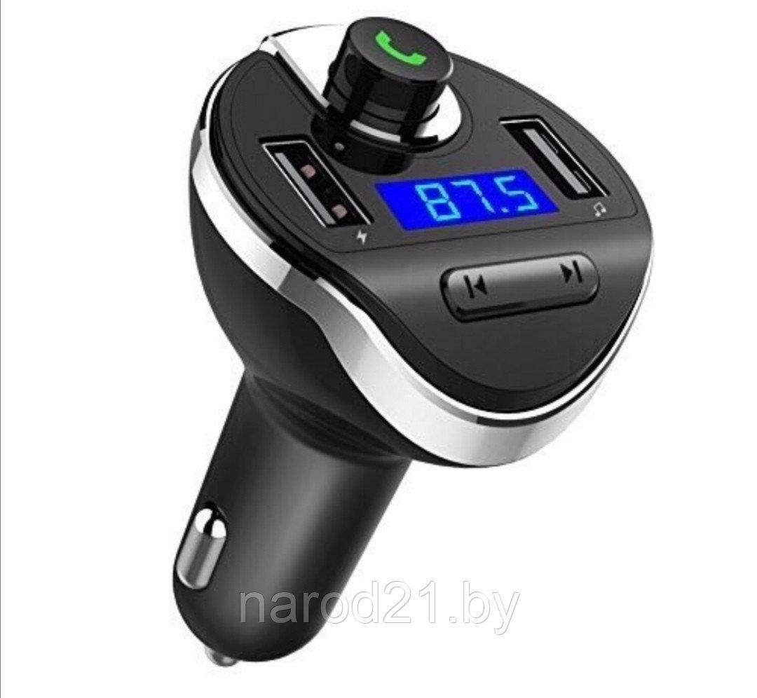 Автомобильное зарядное устройство с громкой связью и Bluetooth - фото 1 - id-p114953247