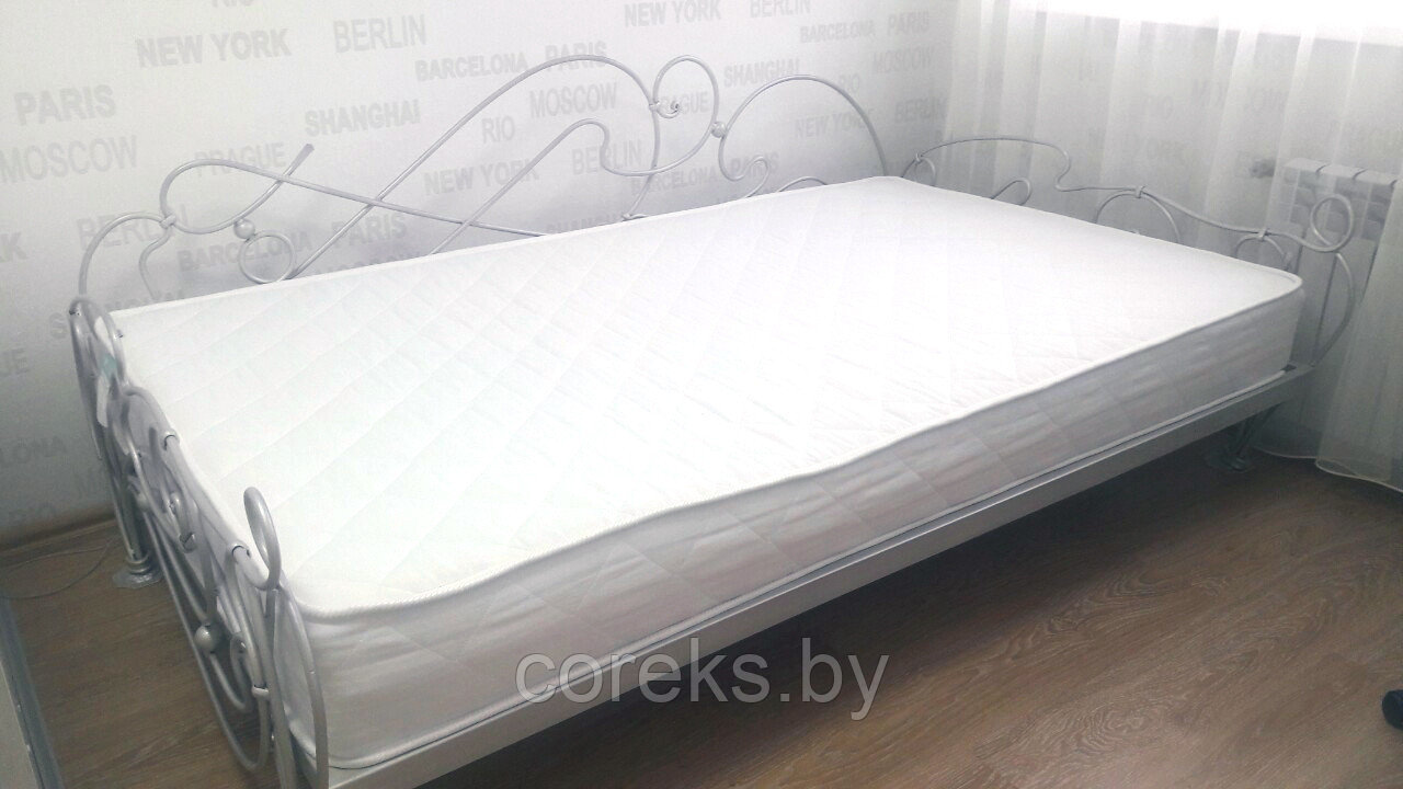 Кованая (металлическая) кровать №2 - фото 2 - id-p114946491