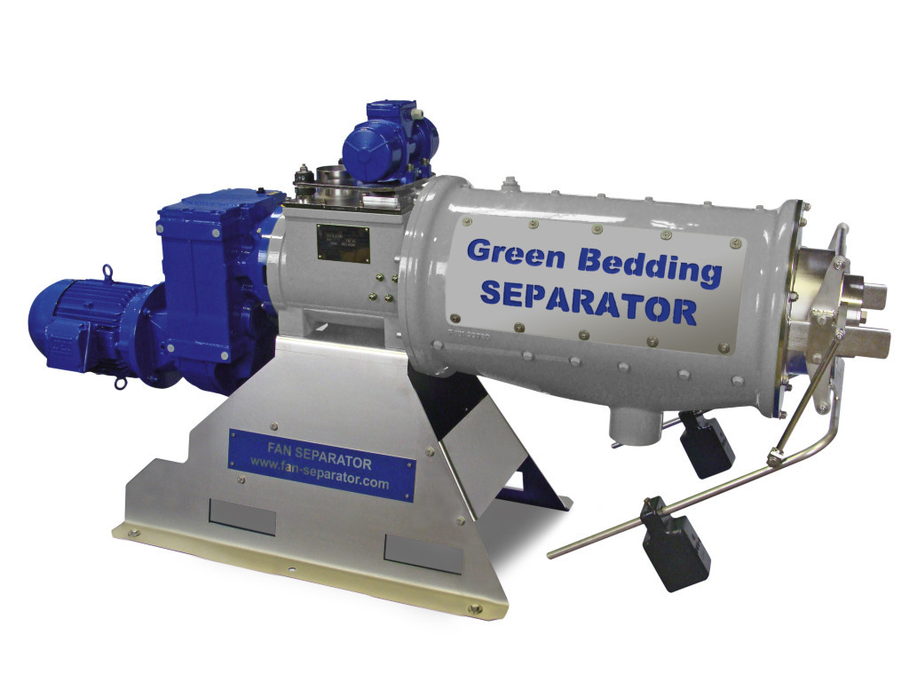 Сепаратор для производства зеленой подстилки из навоза PSS 3.3-780. Green Bedding Separator 3.3-780