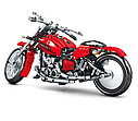 Конструктор Мотоцикл Harley-Davidson, 701706, 782 дет., аналог LEGO (Лего), фото 4