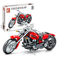 Конструктор Мотоцикл Harley-Davidson, 701706, 782 дет., аналог LEGO (Лего)