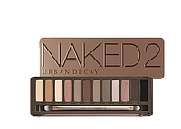 Палитра теней Urban Decay Naked 2 Palette 12 оттенков Кисточка