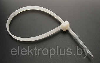 Стяжка кабельная EKF Basic белая, фото 2