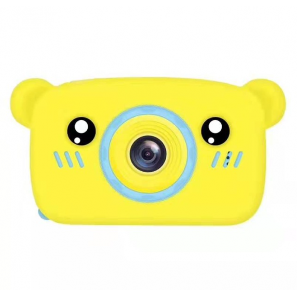 Детский Цифровой Фотоаппарат Kids Camera Bear (желтый) - фото 2 - id-p114963962