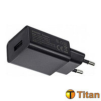 Сетевое зарядное устройство USB (СЗУ) (5 V, 2100 mA) черное REXANT