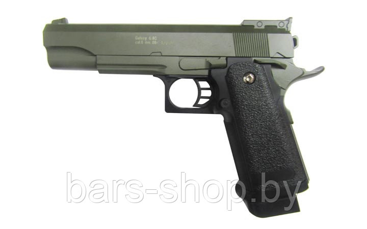 Пружинный пистолет Galaxy G.6G (зеленый) 6 мм - фото 3 - id-p114966156