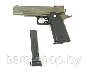 Пружинный пистолет Galaxy G.6G (зеленый) 6 мм
