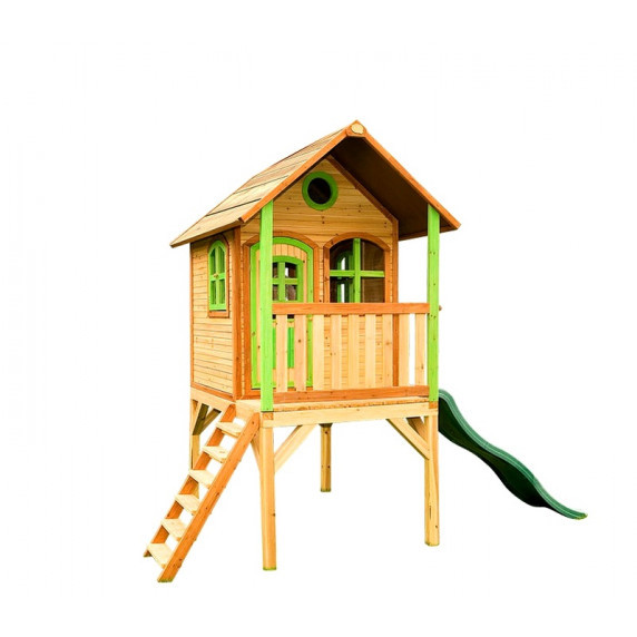 Игровой домик для детей из дерева - фото 2 - id-p114967332