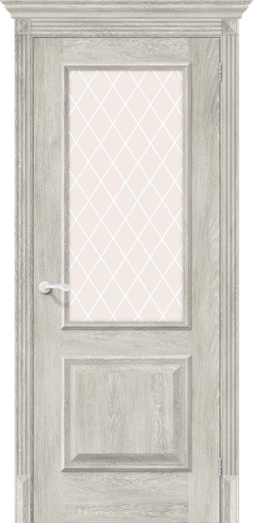 Межкомнатная дверь Классико-13 Chalet Provence White Crystal Экошпон