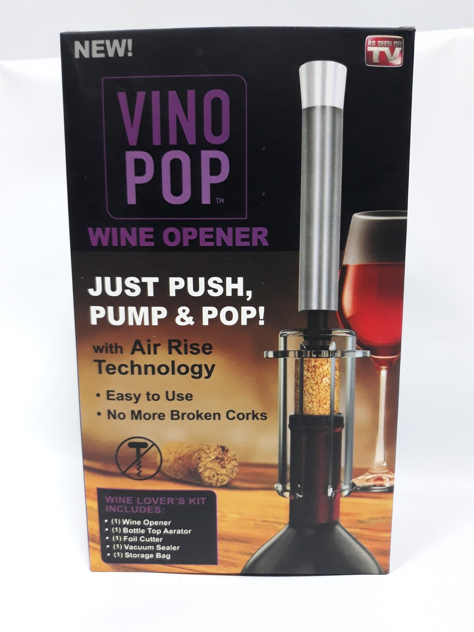 Штопор для вина Vino Pop - фото 1 - id-p114982357