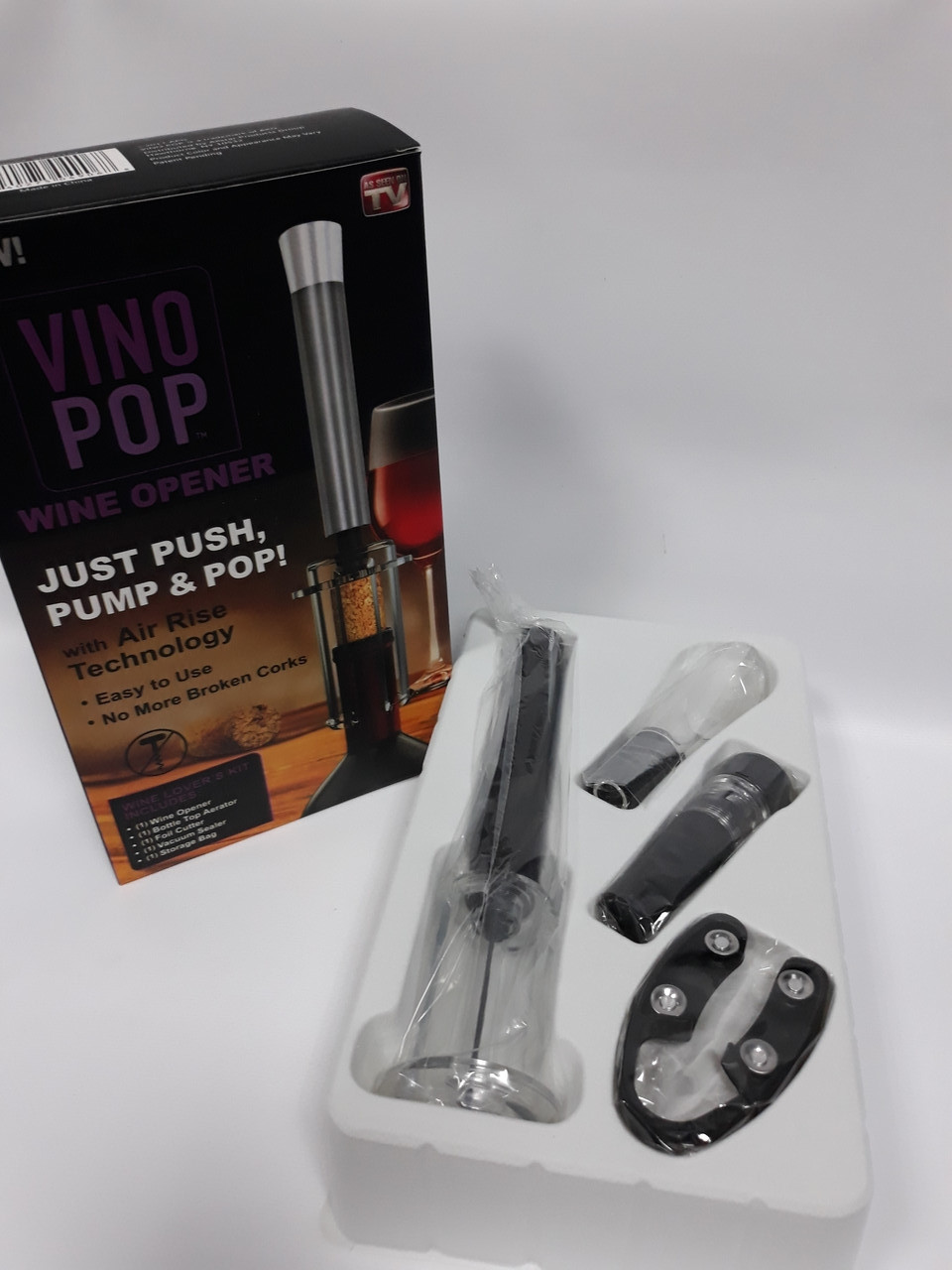 Штопор для вина Vino Pop - фото 3 - id-p114982357