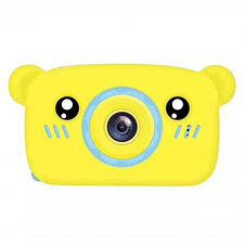 Детский Цифровой ФотоаппаратKids Camera Bear (розовый), фото 2