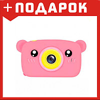 Детский Цифровой ФотоаппаратKids Camera Bear (розовый)