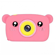 Детский Цифровой Фотоаппарат Kids Camera Bear (оранжевый), фото 3