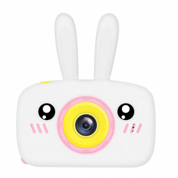 Детский Цифровой Фотоаппарат Kids Camera Rabbit белый - фото 2 - id-p114996615