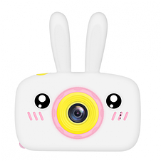 Детский Цифровой Фотоаппарат Kids Camera Rabbit розовый, фото 2