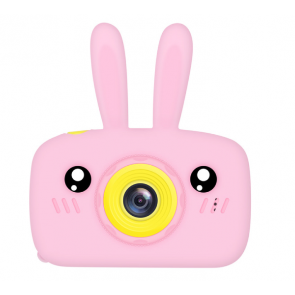 Детский Цифровой Фотоаппарат Kids Camera Rabbit розовый - фото 4 - id-p114997861