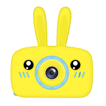 Детский Цифровой Фотоаппарат Kids Camera Rabbit розовый, фото 3