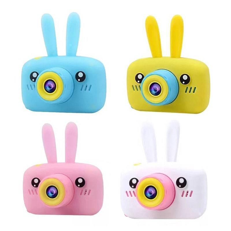 Детский Цифровой Фотоаппарат Kids Camera Rabbit розовый - фото 6 - id-p114997861