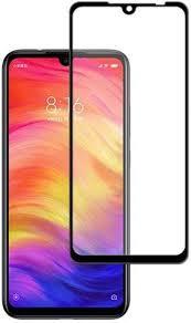 Защитное стекло 9D (дополнительное самоклеющееся) на экран Xiaomi Redmi Note 7 Черное