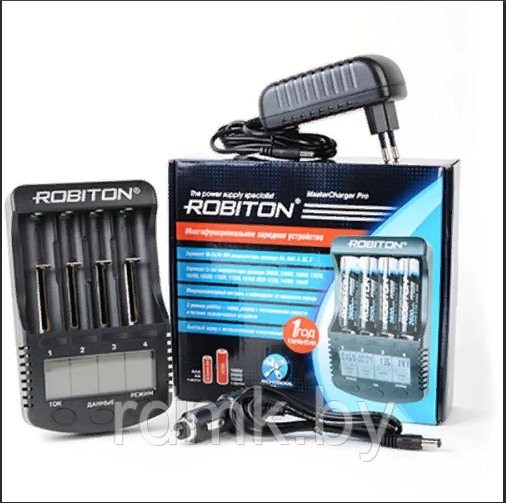 Универсальное зарядное Robiton Master Charger pro - фото 3 - id-p114999718