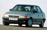 Коврики в салон Opel Astra F (1991-1998)