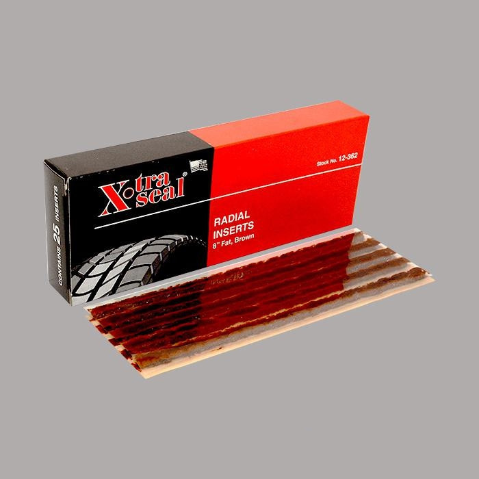 Шнур для ремонта бескамерных шин "X-tra Seal", коричневый, (уп. 25шт.)