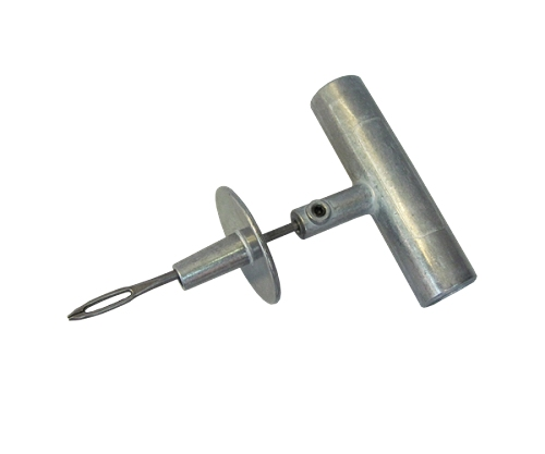 Открытая игла с ограничителем и металлической ручкой для ремонта шин - фото 1 - id-p115015166