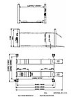 Четырехстоечный автомобильный подъемник с траверсой NORDBERG HFL4145E. Г/П 4,5 тонны., фото 2