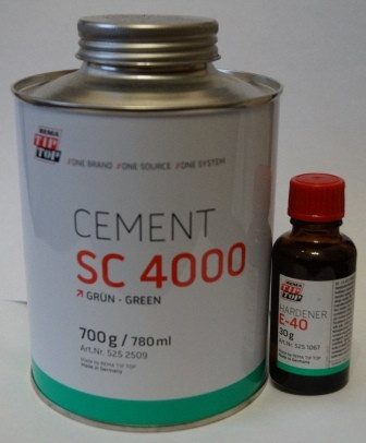 Клей cement sc 4000 с отвердителем еr 42