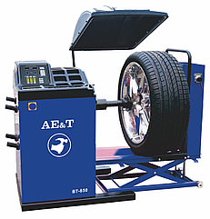 Балансировочный станок BT-850 AE&T для колес грузовых автомобилей.