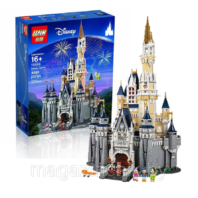 Конструктор Сказочный замок Disney 83008, 4160 дет, аналог LEGO Disney Princess 71040 - фото 8 - id-p115016262