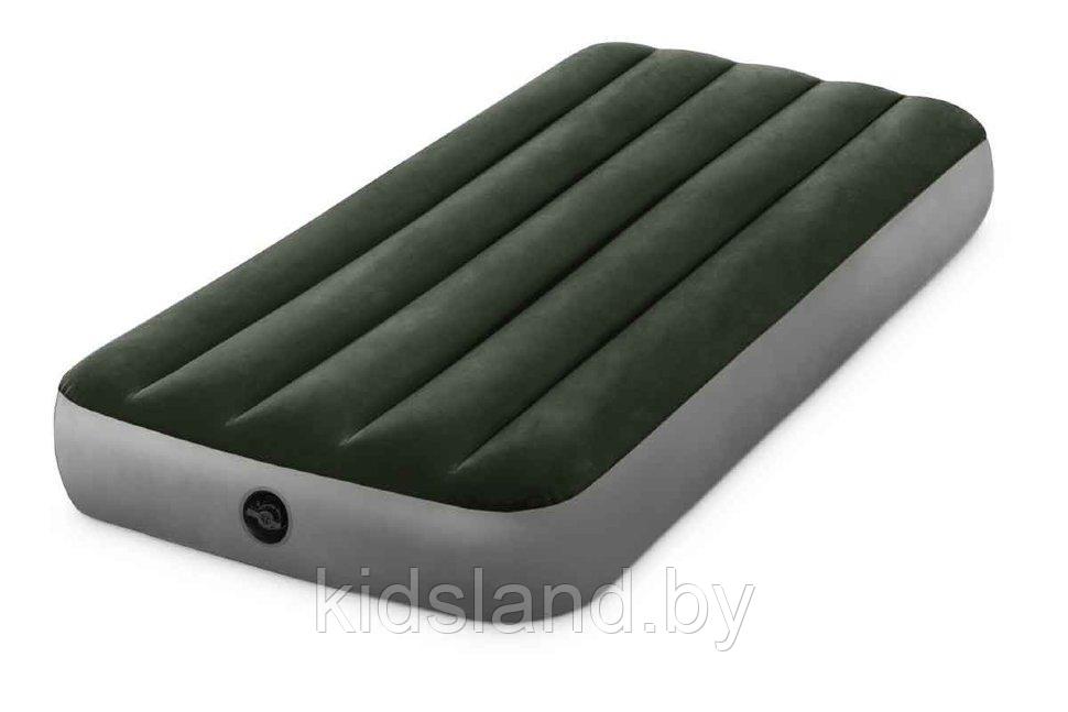 Надувной матрас кровать Intex 64106 (усиленный), 76х191х25 - фото 6 - id-p115016383