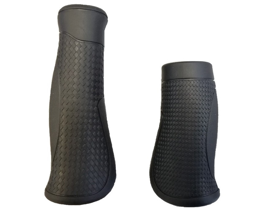 Грипсы эргономичные разной длины Vinca sport H-G 31 black
