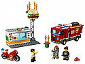 Конструктор Пожар в Бургер кафе, Lele 28048, аналог Лего Сити 60214, фото 4