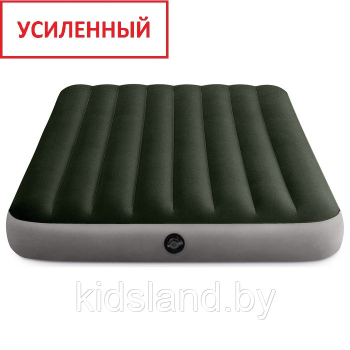 Надувной матрас кровать Intex 64108 (усиленный), 137х191х25см