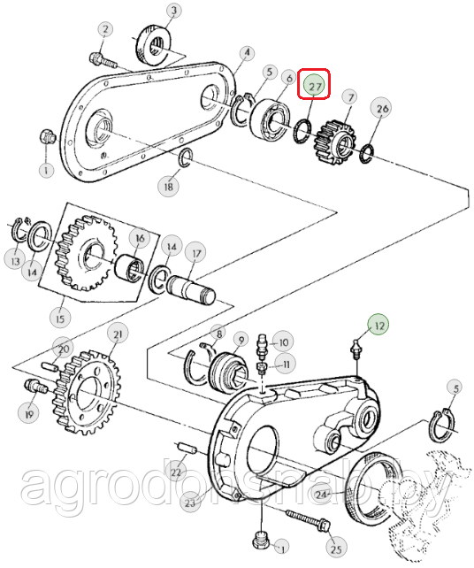 Кольцо резиновое Z63694