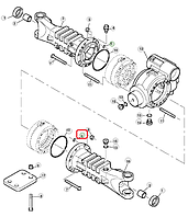 Кольцо резиновое L114670