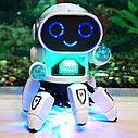 Музыкальный танцующий робот (свет/звук) арт.ZR142, фото 5