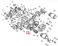 Кольцо резиновое M43518