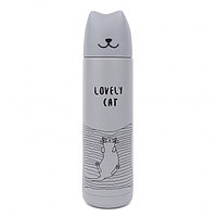 Термос "Lovely cat" (серый), фото 1