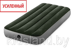 Надувной матрас кровать Intex 64107 (усиленный), 99х191х25