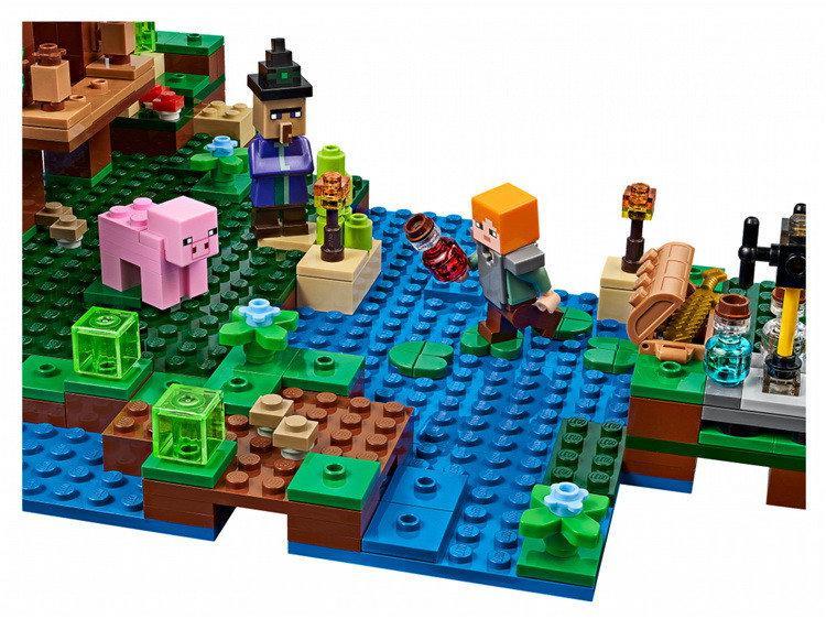 Конструктор Bela 10622 Хижина ведьмы 508 деталей аналог Lego Minecraft 21133 - фото 4 - id-p115099928