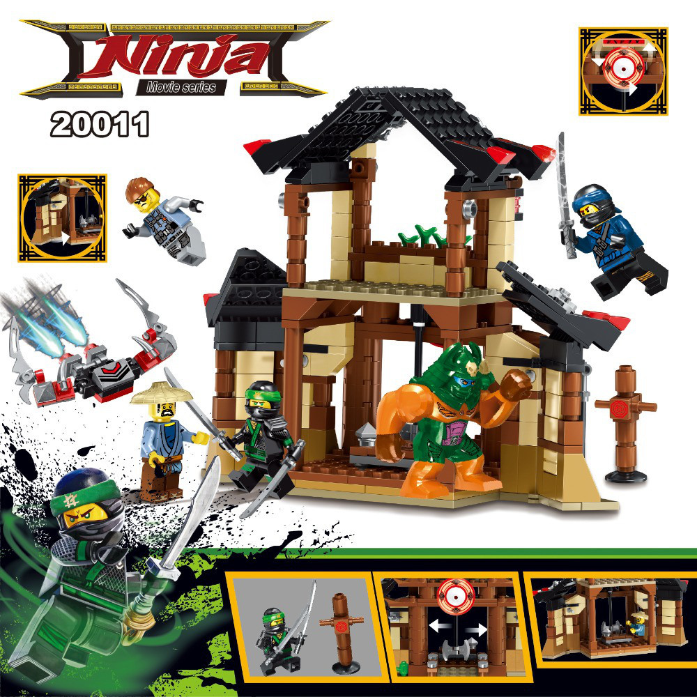 Конструктор Decool 20011 Ninja Битва за храм 363 детали аналог Lego Ninjago - фото 3 - id-p115100039