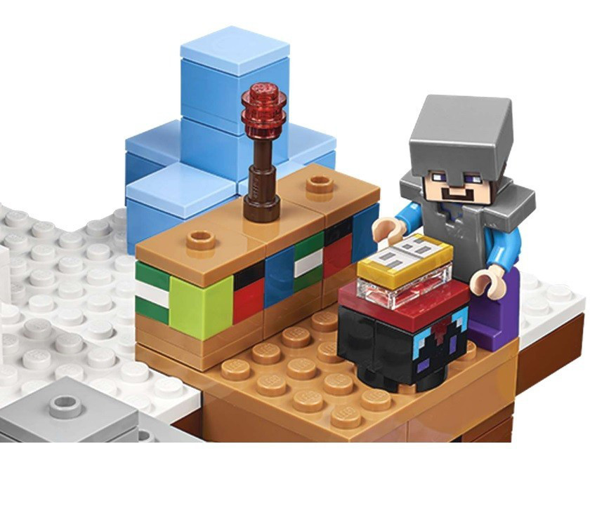 КОНСТРУКТОР BELA Майнкрафт "Ледяные шипы" АРТ.10621 АНАЛОГ LEGO Minecraft 21131 - фото 4 - id-p115100079